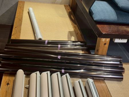 遮熱ミラーガラスフィルム　　サンゲツ　