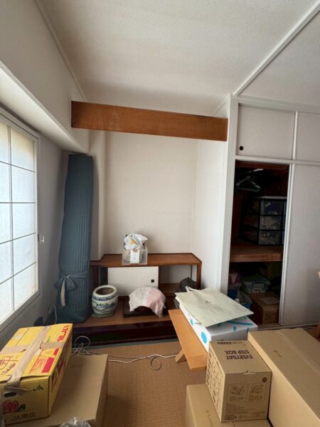 和室から洋室へリノベーション ビフォー