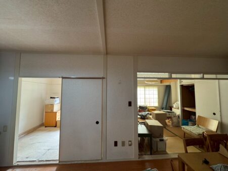 壁 取り壊し間取り変更 ビフォー