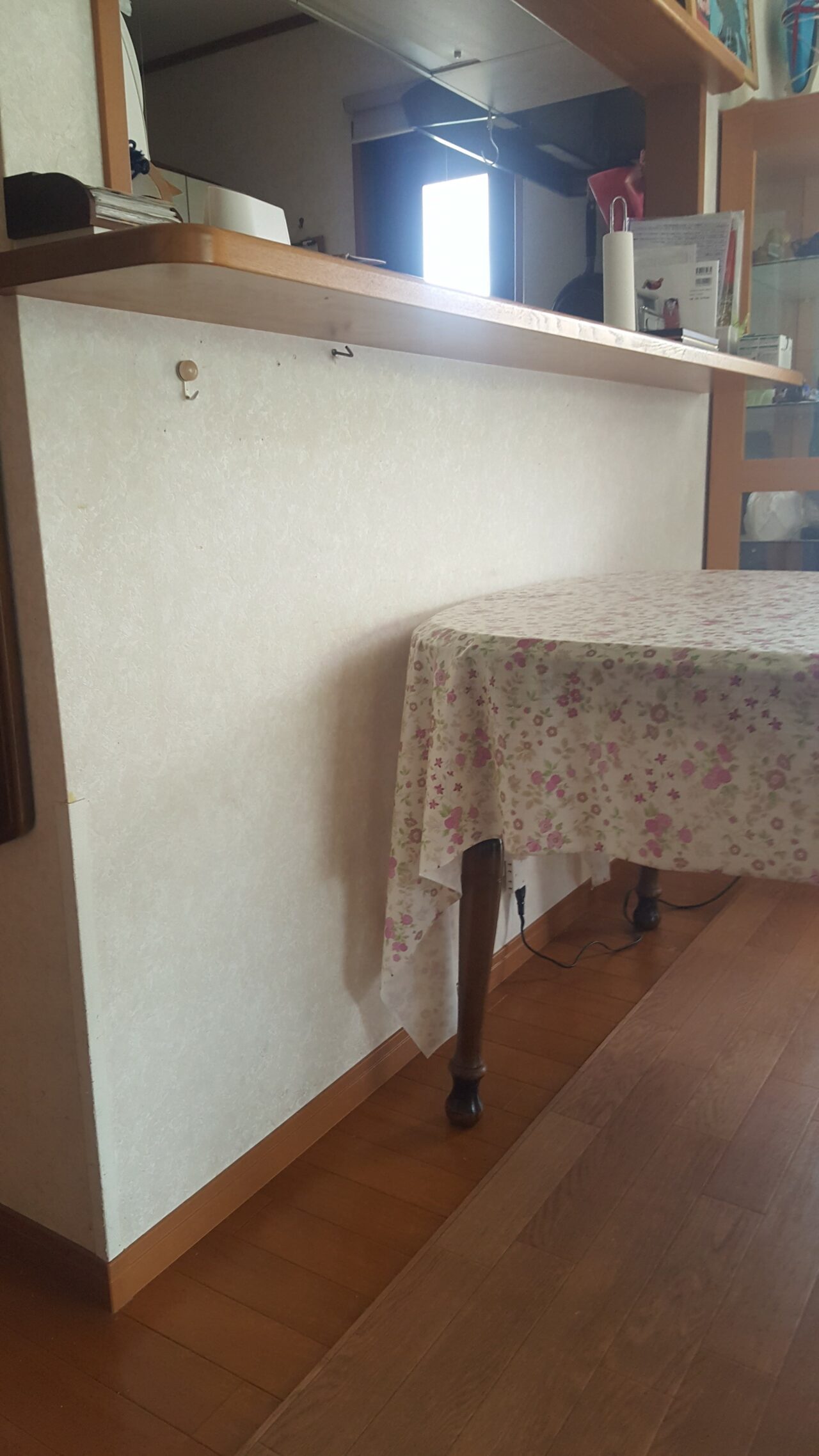 キッチンカウンター 収納棚 オーダー家具