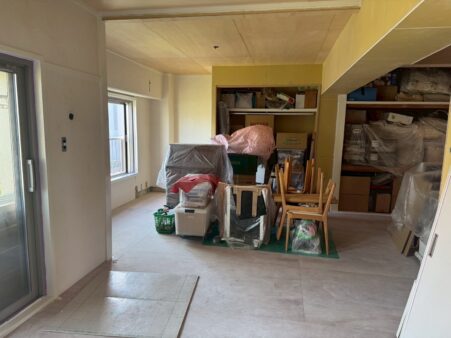 リビングリノベーション ビフォー