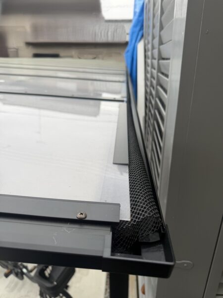 カーポート　LIXILネスカＦ型　雨樋いネット