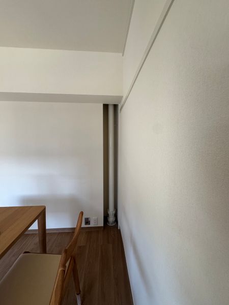 キッチン リノベーション 配管 目隠し after